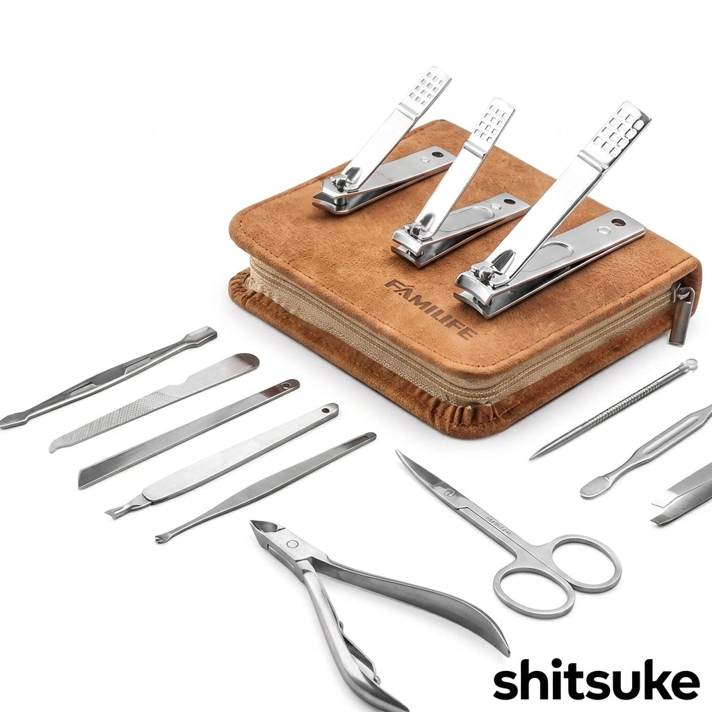 【指先まで、抜かりなく】Shitsuke ネイルケアセット｜爪切り・やすり・メンズ・携帯用