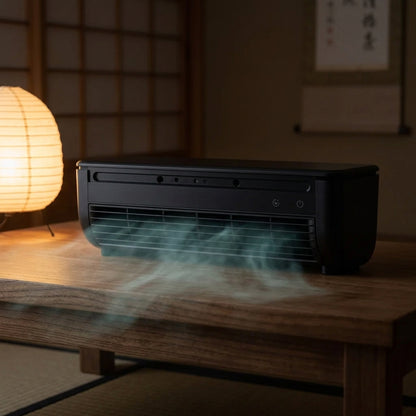 【Shitsuke Air】充電式ポータブル冷風機｜工事不要・氷霧三層冷却