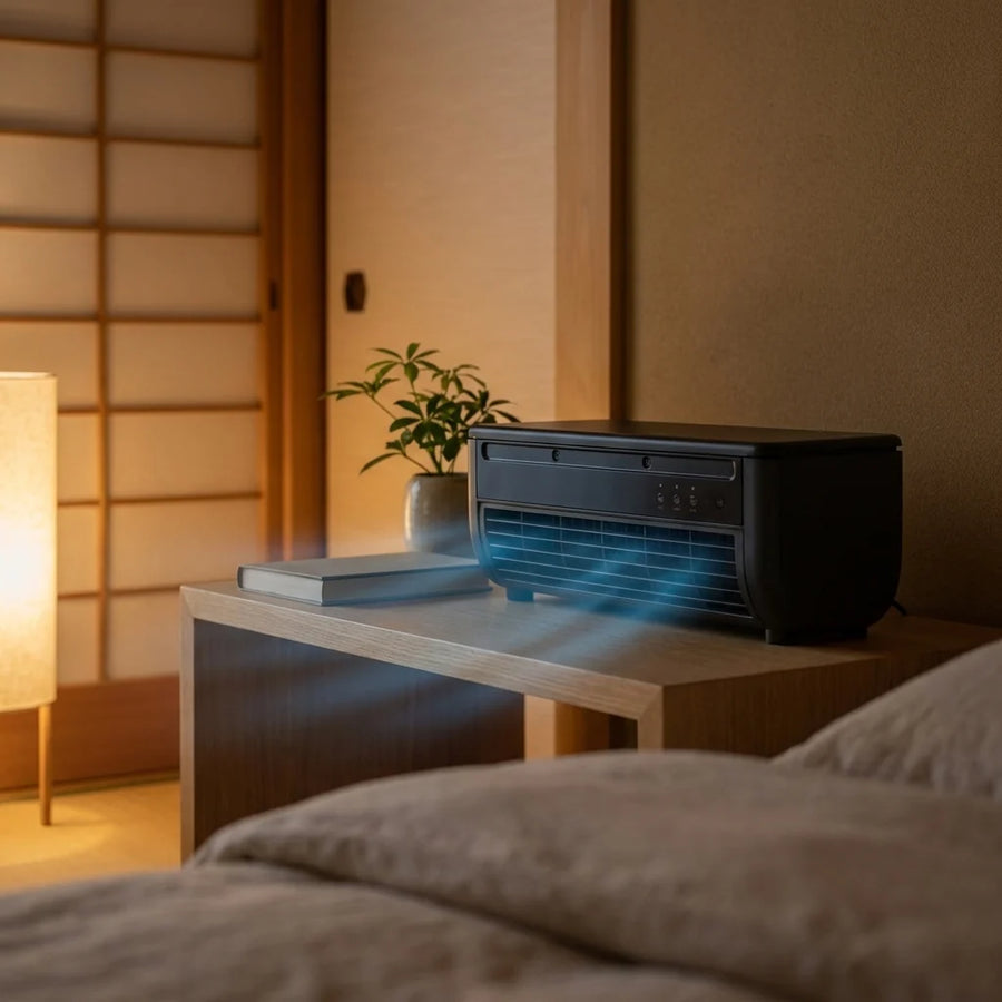 ベッドサイドで、眠る